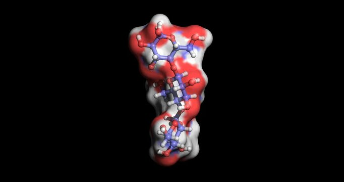 Beta-glucan, Polysaccharide, nutraceutical, 3D molecule spinning 4K