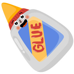 illustration of a glue 