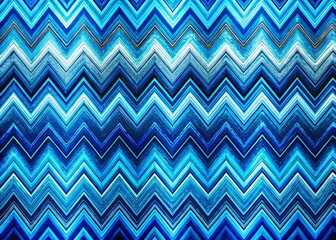 Abstract Blue Zigzag Pattern: Trendy Background for Textile, Decor & Design