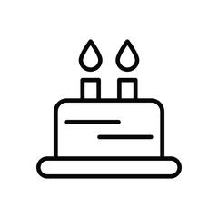Cake  icon. Event icon design. vector graphic