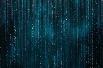 Abstract close-up of a glowing blue digital circuit board, showcasing intricate connections and technological design on a black background.
