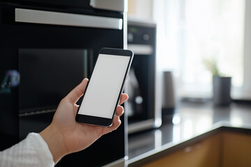 Modern Kitchen Smartphone Mockup