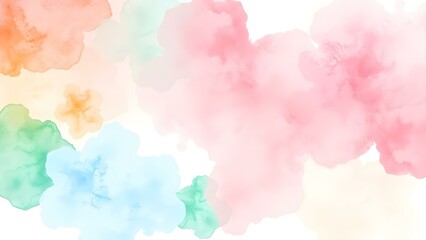 watercolor hand painted background