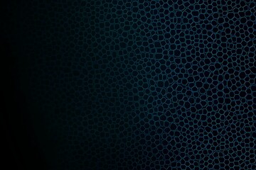 Abstract close-up of a glowing blue digital circuit board, showcasing intricate connections and technological design on a black background.
