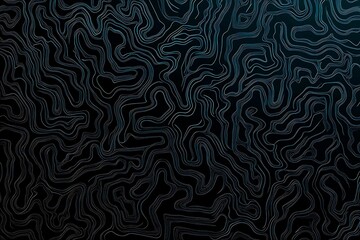 Fototapeta premium Abstract close-up of a glowing blue digital circuit board, showcasing intricate connections and technological design on a black background. 