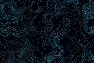 Abstract close-up of a glowing blue digital circuit board, showcasing intricate connections and technological design on a black background.
