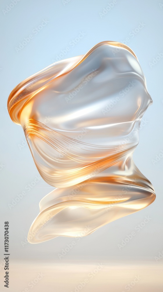 Poster dynamic energy wave patterns abstract digital art visual display modern design creative concept