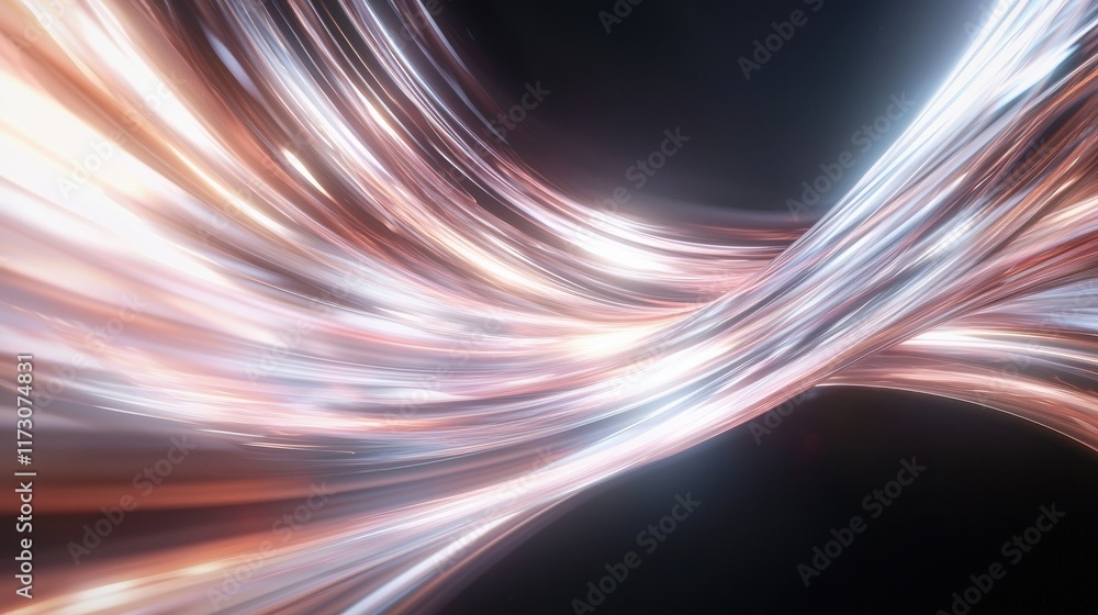 Aufkleber dynamic laser energy patterns abstract digital background graphic visuals dark environment futuristi