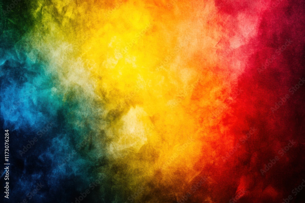 Poster Rainbow Colorful Abstract Background Texture Design Pattern