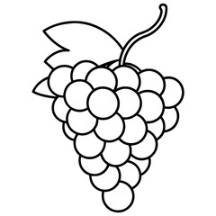 Grape art vector