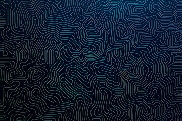 Abstract close-up of a glowing blue digital circuit board, showcasing intricate connections and technological design on a black background.
