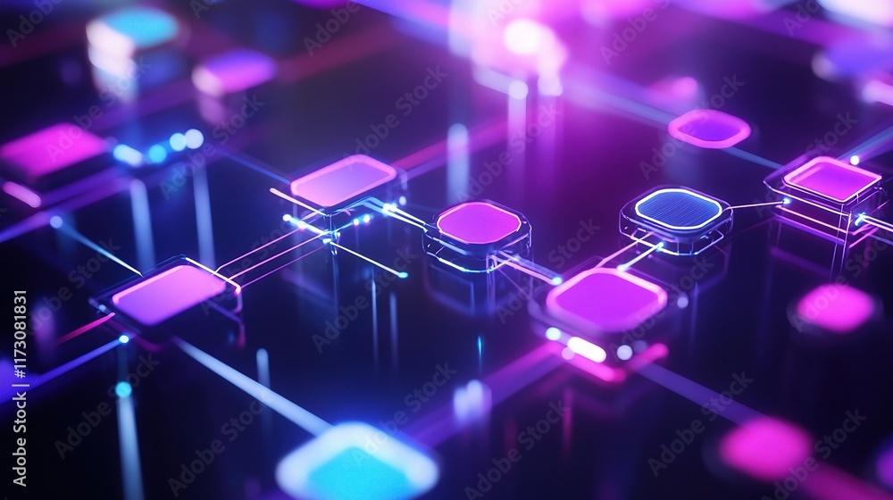 Poster business process automation flowchart concept analysis design