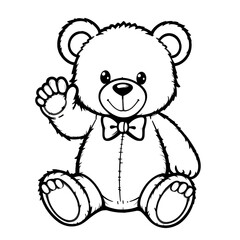 Cute Beer Coloring Pages, thin clean line art with no shading or texture, coloring page, black lines only with no grayscale, solid white background perfect for coloring and drawing