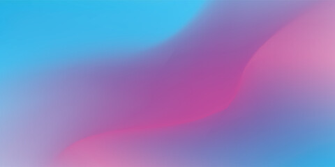 Obraz premium Blurred banner with pink, blue, purple, violet gradient background.