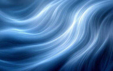 Abstract blue wave background. (1)