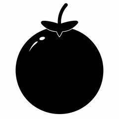 Jabuticaba Silhouette Vector Art