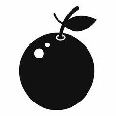 Jabuticaba Silhouette Vector Art
