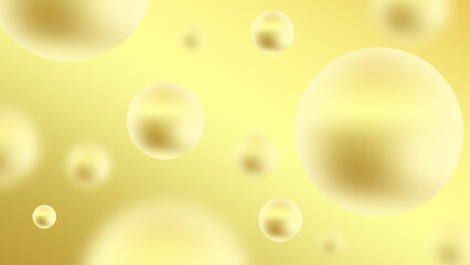 Water drops on gradient background bubble color concept graphic for illustration