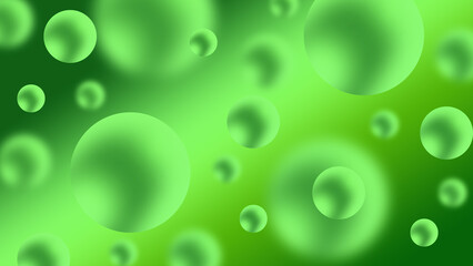 Water drops on gradient background bubble color concept graphic for illustration