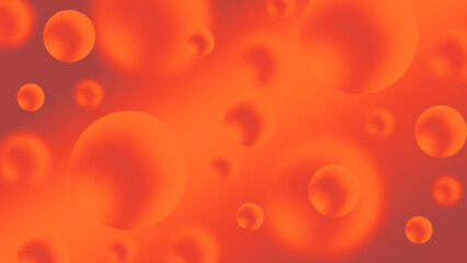Water drops on gradient background bubble color concept graphic for illustration