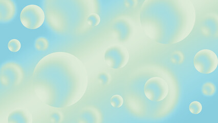 Water drops on gradient background bubble color concept graphic for illustration