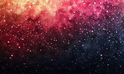 Glowing red black gradient background, holographic patterns texture, poster header, vibrant tones, Generative AI