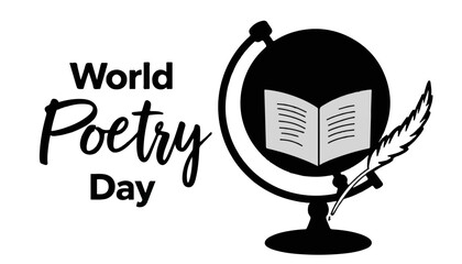 Celebrating World Poetry Day with an artistic representation of creativity and expression through literature