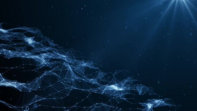 Plexus abstract game esport network business technology trailer titles cinematic openers background loop