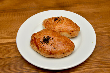 Turkish Minced Meat Poğaça - Savory and Fluffy Pastry