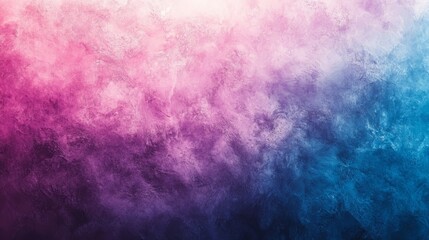 Fototapeta premium Pastel blue purple gradient background, dimmed contrasts texture, presentation slide, retro aesthetic, Generative AI