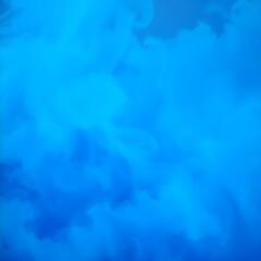 Bright blue abstract background Generative AI 