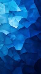 Obraz premium Dark cobalt blue gradient background, textured shapes texture, desktop wallpaper, smooth transitions, Generative AI