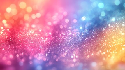 Soft rainbow hues gradient background, vivid gradients texture, social media post, smooth transitions, Generative AI