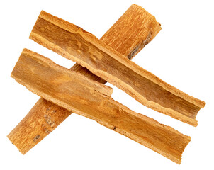 cinnamon sticks isolated