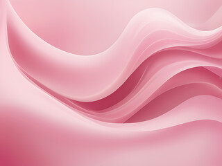 Beautiful luxury 3D modern abstract neon pink background composed of waves with light digital effect.