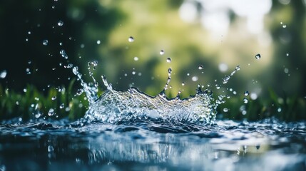 Water Droplet Splash