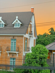 house in the village