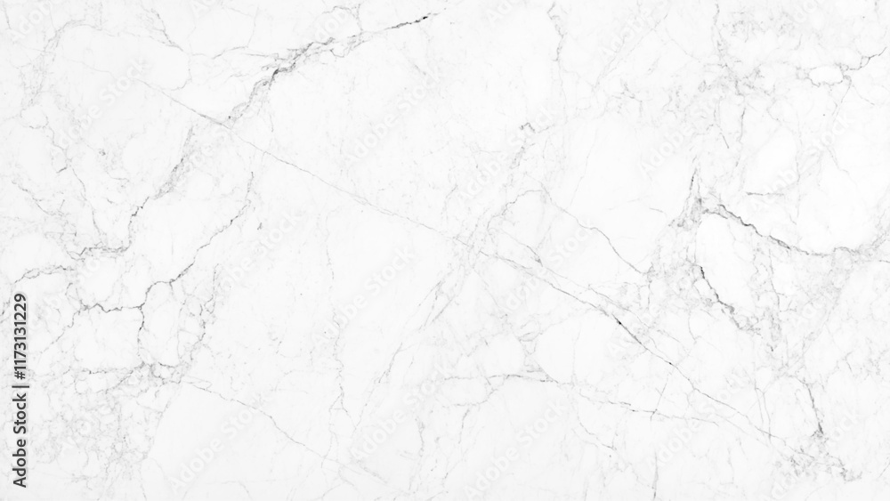 Aufkleber Details of white marble with traces, scratches and dirt. Used for background work and design. White marble texture background with high resolution in seamless pattern for design.