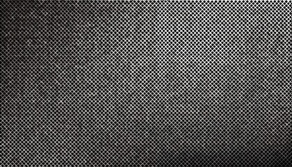 A geometric black and silver mesh texture with fine criss-crossed lines creating an intricate grid design.