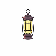 Luminous Lantern: A classic lantern design with a warm glow, illuminated by the light within.  Its intricate detail and timeless shape evoke a sense of comfort and nostalgia. 