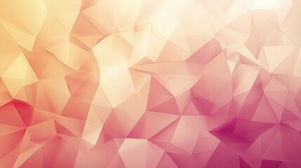 Naklejka premium Abstract Geometric Technological Background in Soft Color Palette