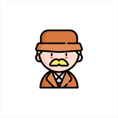 funny cartoon farmer