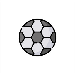 Obraz premium soccer ball isolated on white