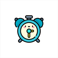 Obraz premium alarm clock cartoon