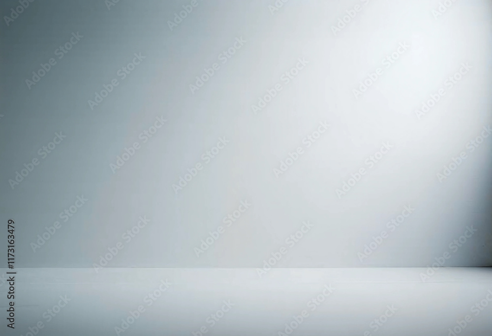 Poster minimalistic abstract gentle light grey background for product presentation with light and shadow
