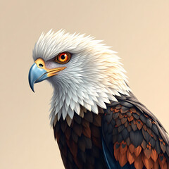 Obraz premium a beautifully colorful bird ai generated