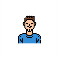 man with sign