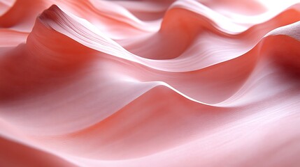 Abstract pink wavy texture background.