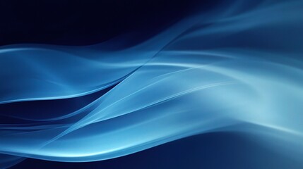 Obraz premium Abstract Blue Gradient Background for Elegant Interior Design Use