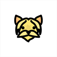 head of tiger